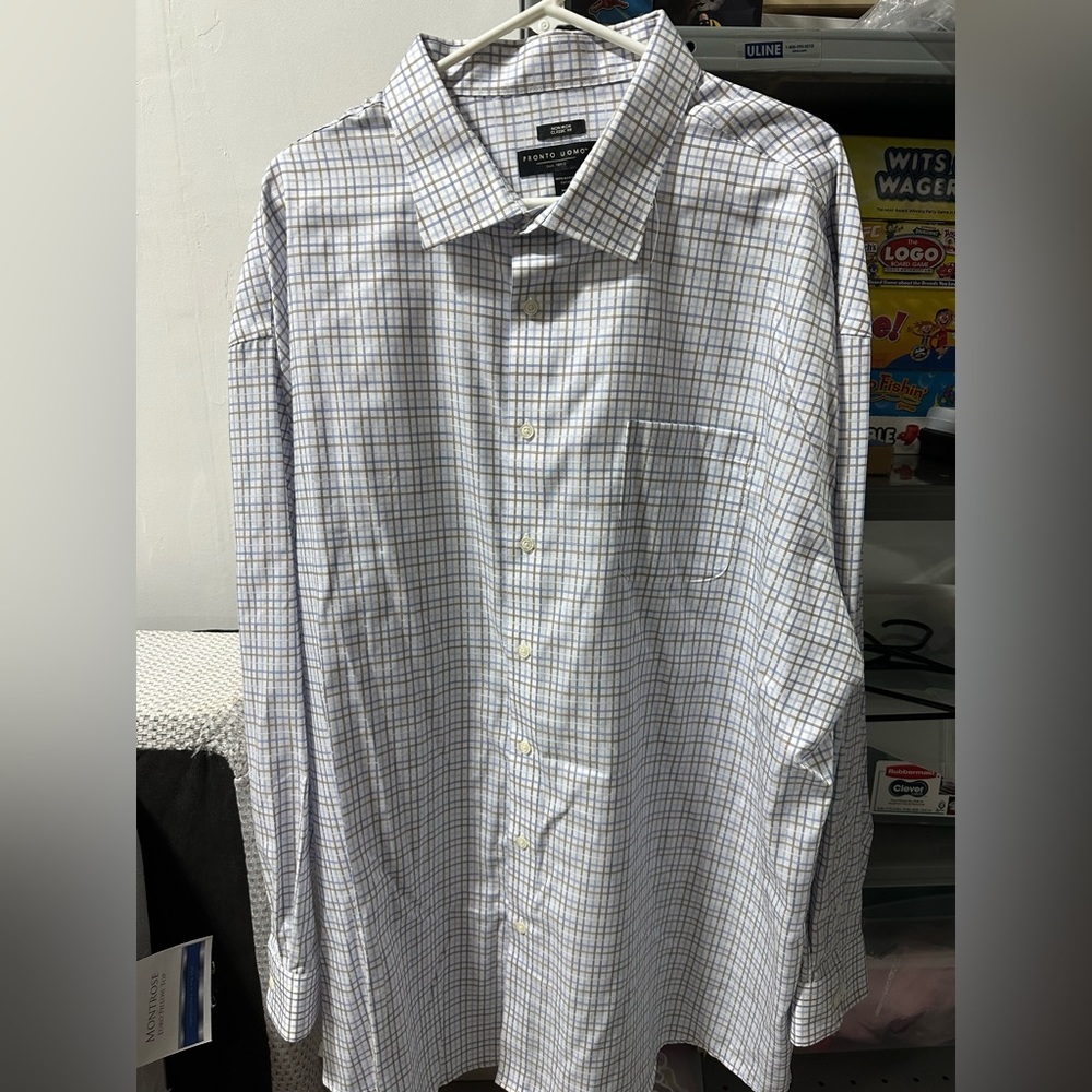 Pronto Uomo dress shirt size 20